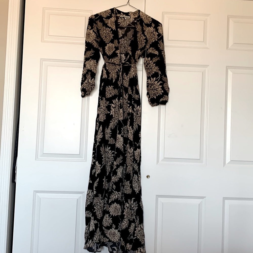 Novella Royale maxi dress in dahlia print